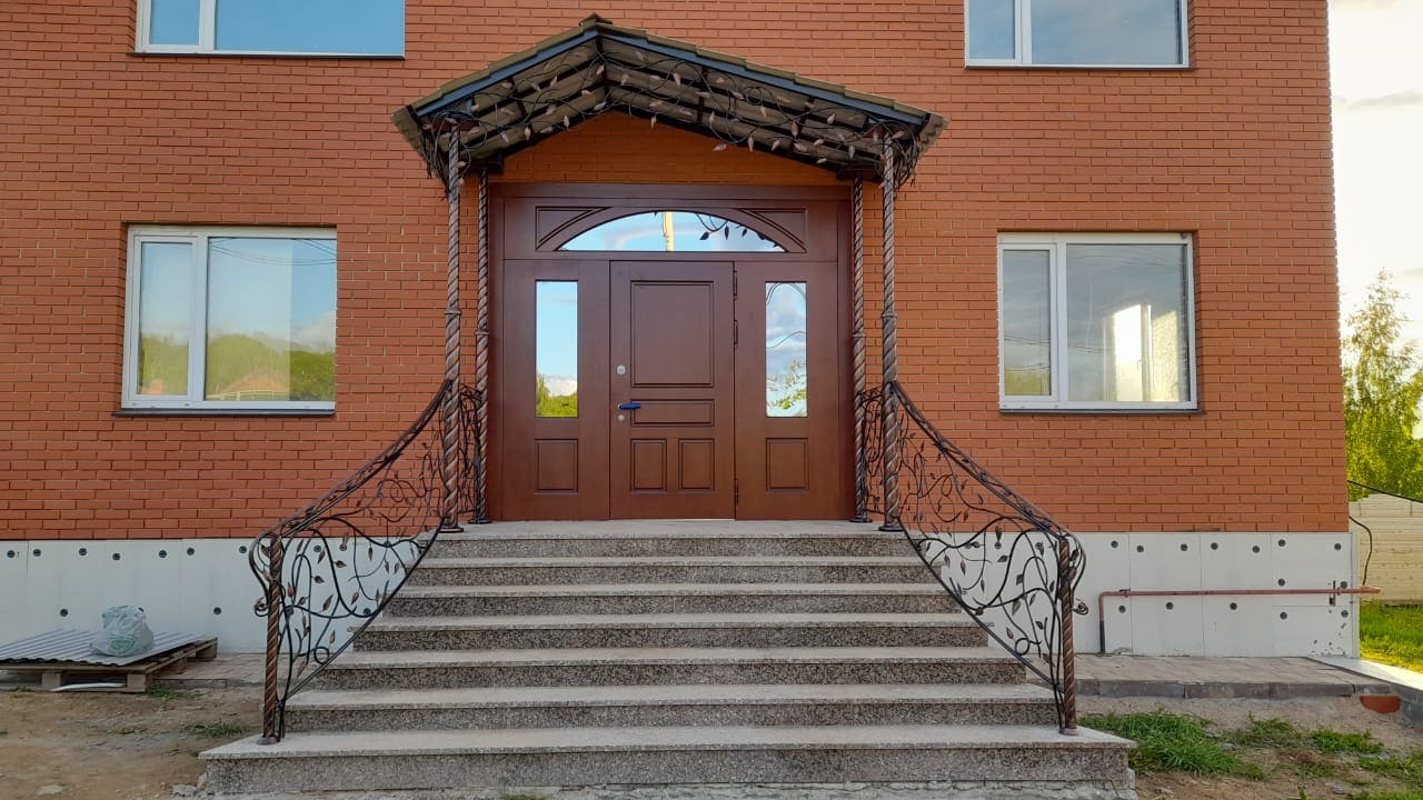Кованое крыльцо